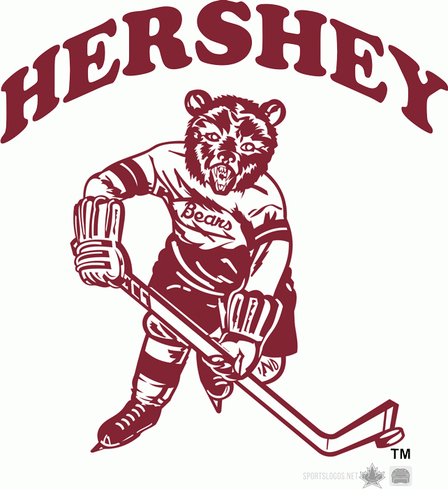 Hershey Bears 2010 11 Alternate Logo iron on heat transfer...